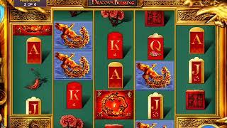 DRAGON'S BLESSING Video Slot Casino Game with a FREE SPIN BONUS
