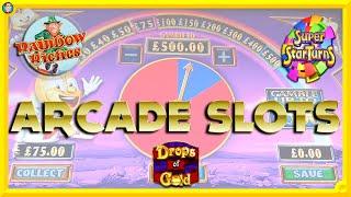 BACK TO ARCADE SLOTS!! : Drops of Gold, Star Turns and lots of Gambles.