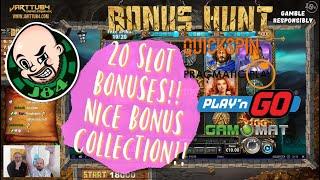 20 Slot Bonuses!! Nice Bonus Collection!
