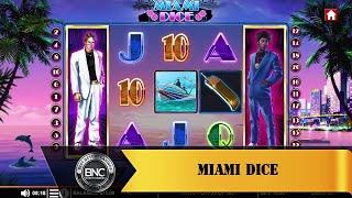 Miami Dice slot by Genii