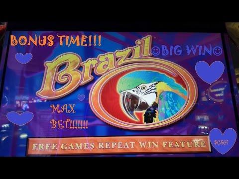 **BIG WIN** Aristocrat Brazil | MAX BET | Slot Machine Bonus