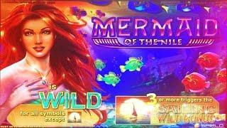 ++NEW Mermaid of the Nile slot machine, Live Play & bonus