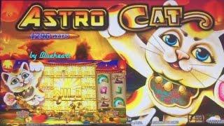 ASTRO CAT slot machine BONUS WINS (2 videos)