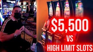 Let's Gamble $5,500 In High Limit Room | Live Slot Play At Casino | SE-3 | EP-30