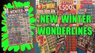NEW WINTER WONDERLINES"...FESTIVE £500s".Christmas Countdown".Ruby 7s Doublers"£100 Loaded"Cash Drop
