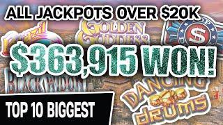 ⋆ Slots ⋆ $20,000+ JACKPOTS? Here Are My 10 Best EVER! ⋆ Slots ⋆ Why I Play ONLY High-Limit Slots