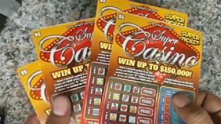 4 - Super Casino Scratch Off New Jersey Lottery