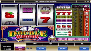 Free Double Wammy Slot by Microgaming Video Preview | HEX