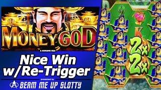 Money God Slot - Free Spins, Nice Win in New Konami game