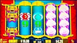 Dragon of the Eastern Ocean Good Fortune slot machine, Live Play & Bonus