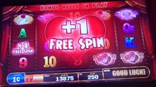 Betty Boops Love Meter Slot machine bonus, Max Bet, Big WIn