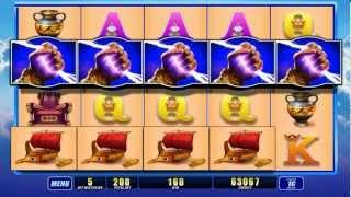 5x4 Reels GREAT ZEUS™ Slot Machine Demo By WMS Gaming