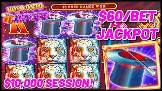 HIGH LIMIT UP TO $300 SPINS on Lock It Link Hold Onto Your Hat HANDPAY JACKPOT ⋆ Slots ⋆$60 Bonus Ro
