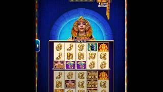 CLEOPATRA GOLD Video Slot Casino Game with a "BIG WIN" FREE SPIN BONUS