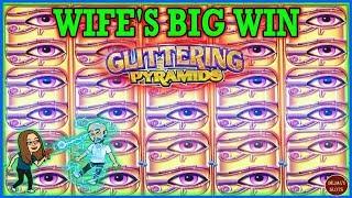 •• WIFE TAKES OVER AND HITS A BIG WIN •• ON GLITTERING PYRAMIDS