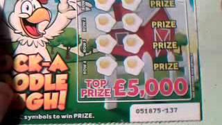 Scratchcard..Who Wins Game with moaning Pig