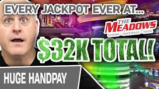 ⋆ Slots ⋆ $32,000?! EVERY Jackpot EVER at The Meadows ⋆ Slots ⋆ HIGH-LIMIT Slot Compilation