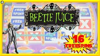 • NEW SLOT Beetle Juice MIGHTY WAYS! Lots of FREESPINS •