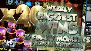 CASINO HIGHLIGHTS FROM LIVE CASINO GAMES STREAM WEEK #8 With big wins and funny moments