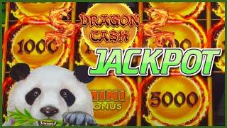 HIGH LIMIT Dragon Cash Link Panda Magic HANDPAY JACKPOT ~ $25 Bonus Round Slot Machine Casino