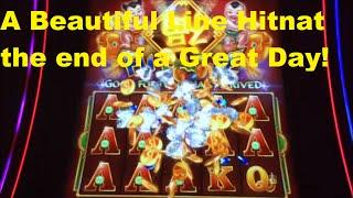 A Beautiful Line Hit to end the Day