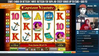 BIG WIN!!!! Captain Venture Big win - Casino - (Casino Games)