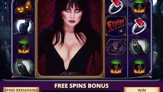 ELVIRA: MISTRESS OF THE DARK Video Slot Game with an ELVIRA FREE SPIN BONUS