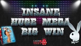 MUST SEE!!! INSANE HUGE MEGA BIG WIN ON PLAYBOY SLOT (MICROGAMING) - 1,80€ BET!