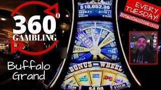 360• Gambling - BUFFALO GRAND • EVERY Tuesday • Slot Machine Pokie at MGM Las Vegas