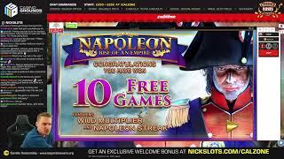 BIG WIN on Napoleon Slot - £4 Bet!