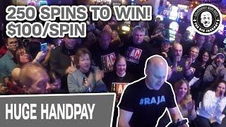 • DY-NO-MITE! 250 Spins to Win • TWO Group Pulls! $100/Spin WHEEL OF FORTUNE!