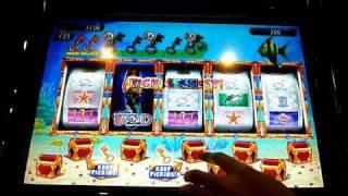 Gold Fish Mermaid's Wonders Slot Machine Bonus Win (queenslots)