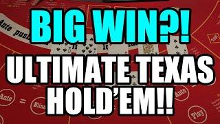 Winning BIG on Ultimate Texas Hold'em!? Did Victor Forget How To Count!?