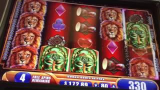 King Of Africa Slot Machine ~ FREE SPIN BONUS! ~ BIG WIN! • DJ BIZICK'S SLOT CHANNEL