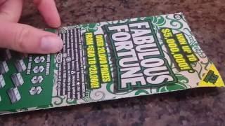 $5,000,000 FABULOUS FORTUNE $20 OHIO LOTTERY SCRATCH OFF.