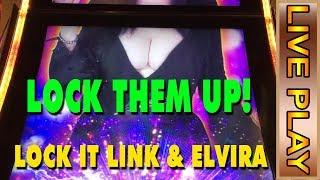 LOCK IT LINK & ELVIRA - Slot machine bonuses