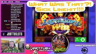 Super Big Line Hit Win From Book Of Madness!