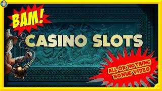 BIG Jackpot Casino Slots & ALL or NOTHING Bonus Video!!