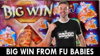 ⋆ Slots ⋆ BIG WIN from FU BABIES on Zhen Chan ⋆ Slots ⋆ $7.68 a Spin at Agua Caliente