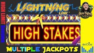 High Limit Lightning Links High Stakes Double Jackpot Session