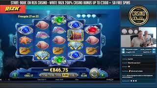 BIG WIN!!!! Mermaids Pearl Big Win - Casino - Bonus Round (Casino Slots)
