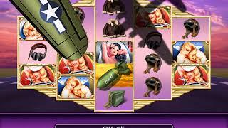 WILD  BOMBSHELLS Video Slot Casino Game with a BARREL ROLL FREE SPIN BONUS