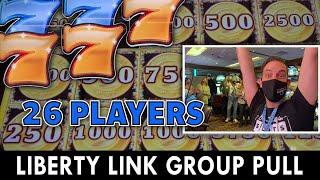 ⋆ Slots ⋆ Our FIRST Liberty Link GROUP PULL ⋆ Slots ⋆ $5,200.00 with a BIG FINISH