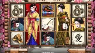 Geisha Slot (Endorphina) - Freespin Feature - Big Win