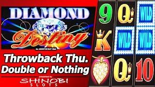 Diamond Destiny Slot with Cashman Tonight - TBT Double or Nothing