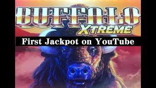 First Jackpot on YouTube - NEW BUFFALO XTRENE/ Handpay Live @ San Manuel Casino 赤富士スロット Slots Winner