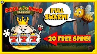 FULL Swarm ⋆ Slots ⋆ + 20 FREE SPINS on Reel LUCKY King!