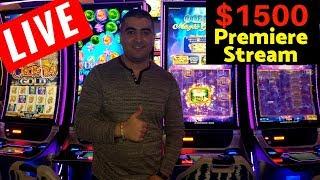 Live• Casino • PREMIERE STREAM •  $1500 Live Slot Play w/NG Slot | Max Bet Slot Play | Slot Wins