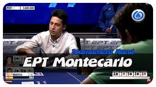 Johnny Lodden vs Adrian Mateos in EPT Final Table - Leveling War