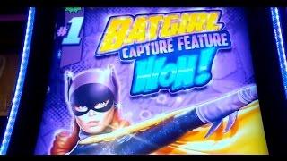 Batgirl & Catwoman Slot $5 Max Bet *BIG WIN* Capture Bonus!